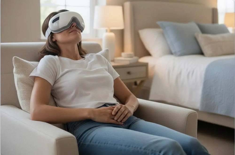 Masque Chauffant Massant pour Yeux –  Anti-Fatigue moonmask