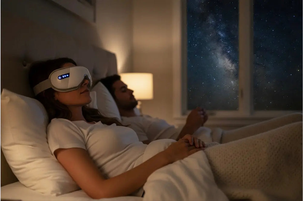 Masque Chauffant Massant pour Yeux –  Anti-Fatigue moonmask