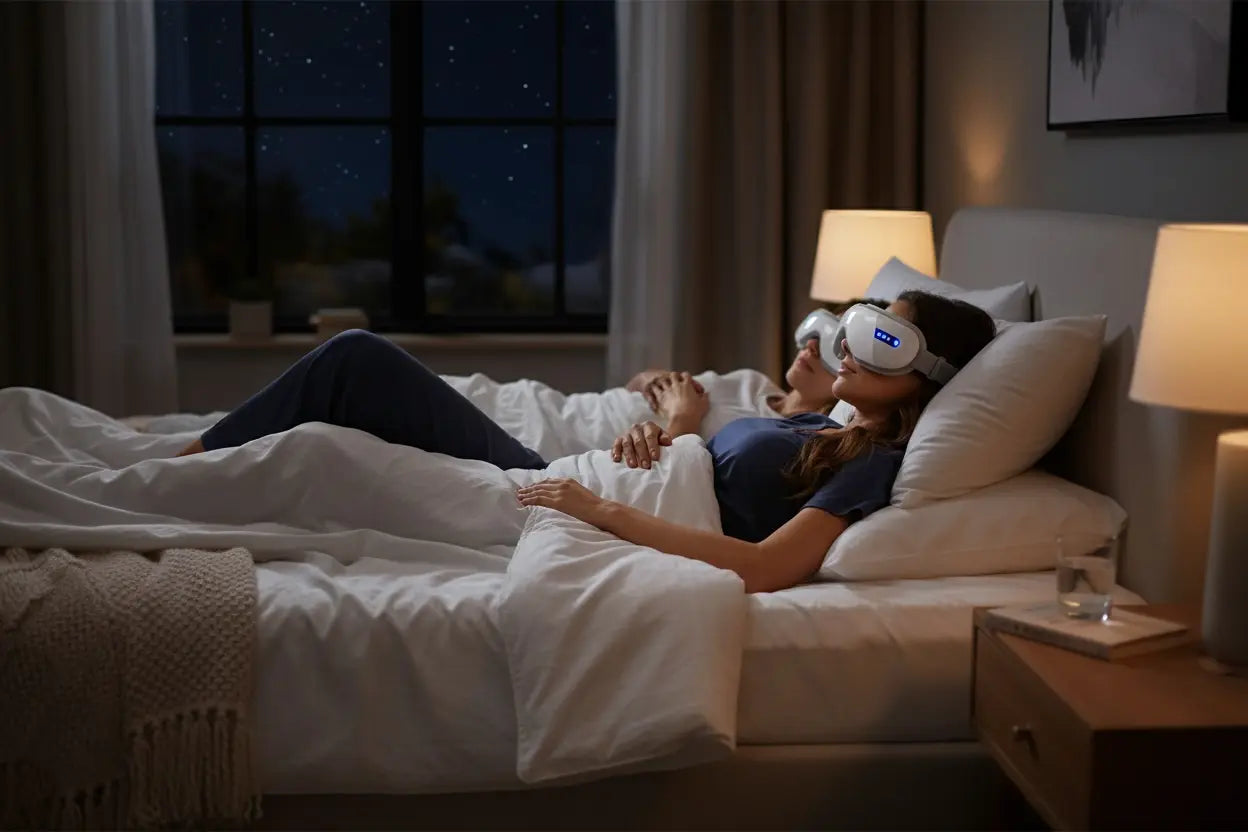 Masque Chauffant Massant pour Yeux –  Anti-Fatigue moonmask